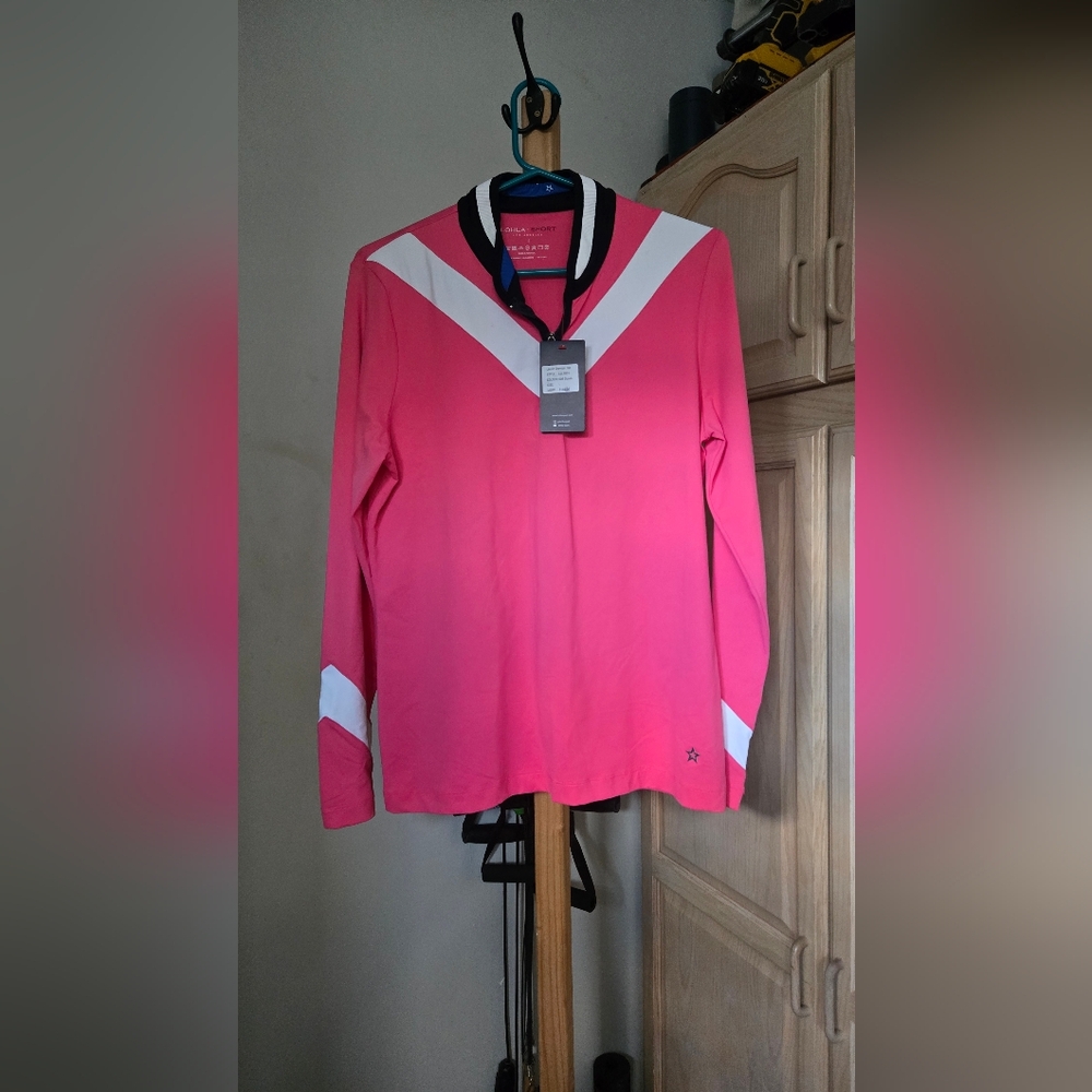 Stylish Pink and Blue Jacket